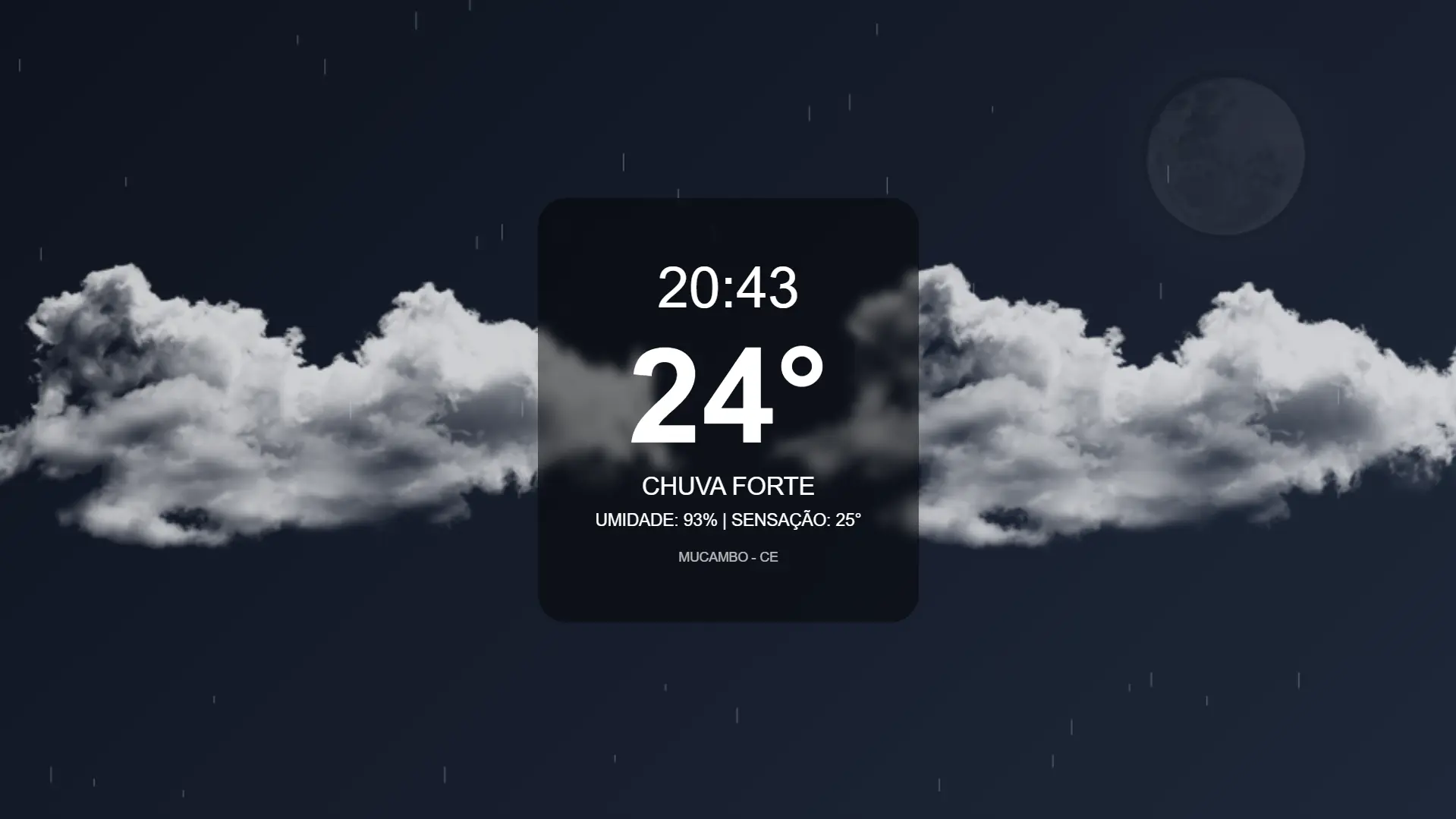 Widget de Clima